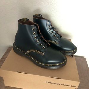 New Dr. Martens 101 Arc Vintage Leather Boot Womens 8